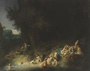 Rembrandt Peale Diana mit Aktaon und Kallisto Spain oil painting artist
